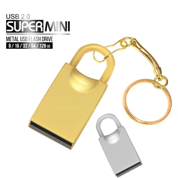 Super Mini Kovinski USB flash disk 4GB 8GB 16GB 32GB 64GB Prilagodi Pero Pogon USB Memory Stick U disk darilo po Meri logo