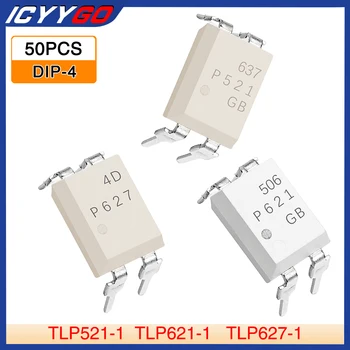 50Pcs Novo Izvirno 5v Optocoupler TLP521-1 TLP521-1GB P521 621 TLP621-1 TLP621-1G TLP627-1 627 DIP DIP4 ICYYGO