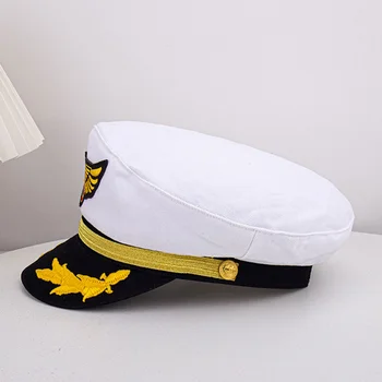 Navy Skp Pilotni Klobuki Otroci Pirat Darila Mornarji Stopnji Uspešnosti Kapetan Odrasle, Otroški Kostum