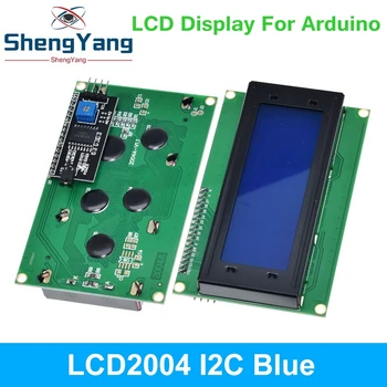 IIC/I2C/TWI 2004 Serijska Modra Zelena Osvetlitev ozadja LCD Modul za Arduino UNO R3 MEGA2560 20 X 4 LCD2004