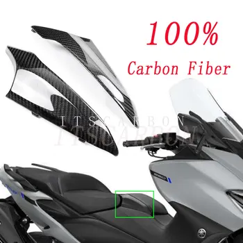 Za YAMAHA TMAX T-MAX 560 2020 2021 Motocikel Pribor 3K Ogljikovih Vlaken Sedež Tank Strani Pokrova Oklep Kritje Dela Kompleti