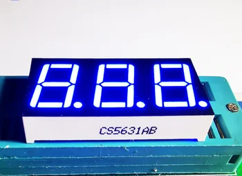 LED 0.56 palčni tri bit super svetlo rdeča Nixie cev CS5631as