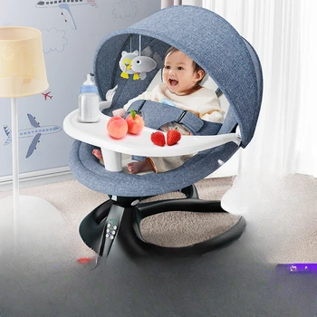 Otroška električna zibanje, stol, postelja otroška zibanje stol zibelka z otroško spanje novorojenčka udobje stol, počivalnik