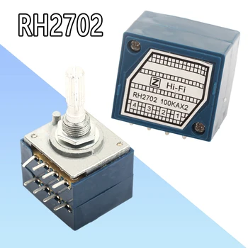 20PCS 100K ALPE Rotacijski Potenciometer DNEVNIK RH2702 Avdio Nadzor Glasnosti Pot Stereo W Glasnost