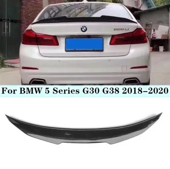 Ustreza Za BMW Serije 5 G30 G38 2018 2019 2020 2021 2022 Visoko Kakovostnih Ogljikovih Vlaken Zadaj Prtljažnik Lip Spojler Razdelilniki Krilo