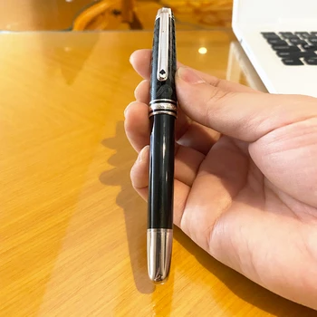 Nove Luksuzne Black Classic Vodnjak Žogo Pero Izključno za Moške&# 39; Ženski; High end študent poslovne urad podpis zlato pero