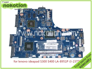 NOKOTION VIUS3 VIUS4 LA-8951P Rev 1.0 Prenosni računalnik z matično ploščo za Lenovo ideapad S300 S400 intel HD4000+Core i3-2377M DDR3