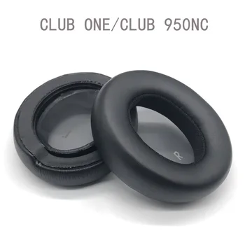 1Pair Slušalke Zajema Primerna za JBL KLUB EN/950NC Black zatakne ob slušalko Uho Sintetičnega Usnja + Goba Pokrov