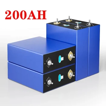 3.2 V Lifepo4 Baterije 200AH DIY Litijevih-železo-fosfat Celic Pack Akumulatorska golf voziček batterie Za RV Avtodom