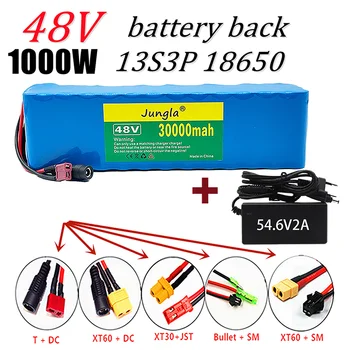 Batterie 13S3P 48V 30Ah litij-ionska 1000w pour velo électrique 54.6 V avec BMS intégré et chargeur inclus