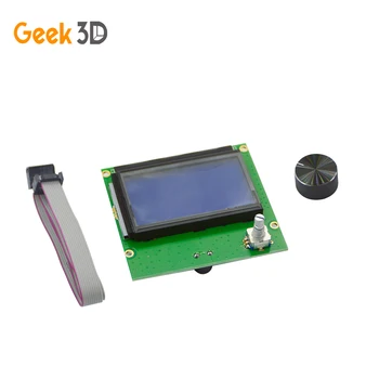 3D Tiskalnik, Zaslon Koonovo 12864 Zaslon LCD Zaslon Smart Nadzorne plošče Pribor za Edaja 3/CR-10 Edaja 3 Nadgradnjo