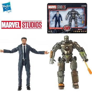 Hasbro Marvel Legende Prvih Desetih Yeas Iron Man Tony Stark & Mr 1 6 Cm 16 cm otroške Igrače, Darila, Zbiranje Igrač