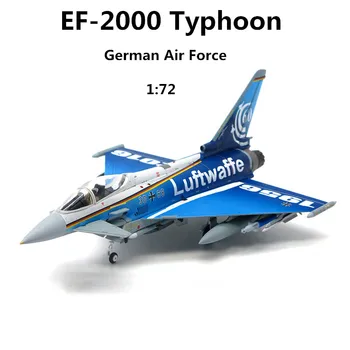 1/72 Obsega Luftwaffe EF-2000 Eurofighter Typhoon bombniki Model Kovinski Diecast Igrača Letalo za Zbiranje Darilo Zaslon