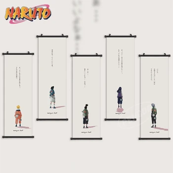 Naruto se Pomaknite Slikarstvo Anime Uzumaki Platno Plakat Grafike Dnevna Soba Temo Soba Dekoracijo Sten Umetnosti otroška Kreativna Darila