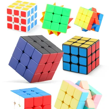Novo 3x3x3 Magic Cube Začetnik Začeli Tekmovati Hitro Vrtenje Kocke Strokovno Magic Cube Uganke Izobraževalna Igrača za Otroke