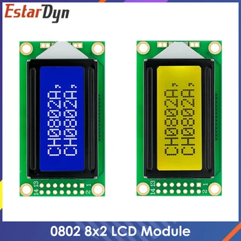 0802 LCD 8x2 Znak na Zaslonu LCD Modul 5V LCM Modra Osvetlitev ozadja Za Arduino