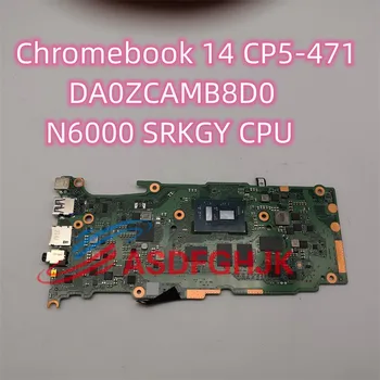 Original Za Acer Chromebook 14 CP5-471 Prenosni računalnik z Matično ploščo NBA91110051 DA0ZCAMB8D0 N6000 SRKGY CPU Preizkušen OK Brezplačna Dostava