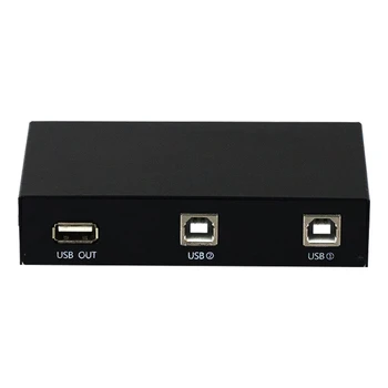 K3NB 2 v 1, Iz USB Print Sharer, 2 USB 2.0 Vrata za Ločevanje Tiskalnik Adapter za skupno rabo Naprave preklopnik za PC Računalnik, Tiskalnik