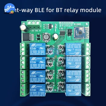8-Kanalni Releji BLE za Bluetooth 5.0 Rele Rele Modul Odbor Napajanje za Električne Naprave