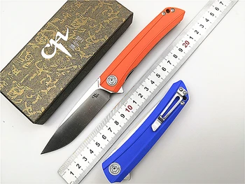 Blagovne znamke CH 3002-G10 Folding Nož D2 Rezilo G10 Ročaj Žep EOS Kroglični Ležaj Pripomoček Prostem Kampiranje Taktično Nož Ročno Orodje