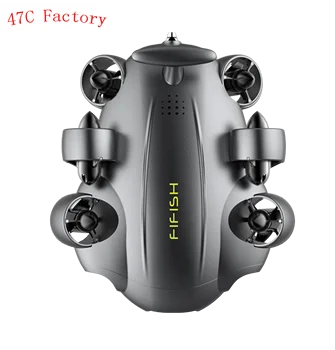 NAS EU PARKA FIFISH V6E Podvodni Brnenje 100M Kabla 4K UHD Fotoaparat VR Nadzor Podvodno kamero