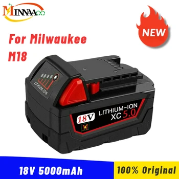 Original 18V 9.0 Ah Zamenjava Litij-Ionska Baterija Za Milwaukee M18 električno Orodje, Baterije 48-11-1815 48-11-1850 48-11-1860 Z50