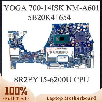 Mainboard BYG43 NM-A601 5B20K41654 Za JOGO 700-14ISK Yogo 700-14lSK Prenosni računalnik z Matično ploščo W/ SR2EY I5-6200U PROCESOR, 2 GB 100% Testirani OK