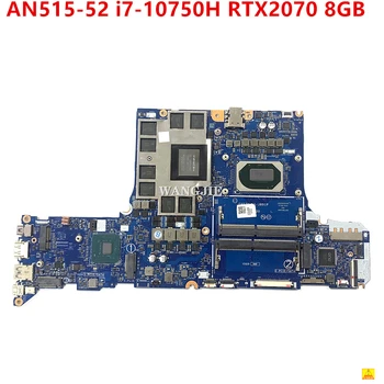 Uporablja NBQ7A11002 Prenosni računalnik z Matično ploščo FH52M LA-J891P Za ACER Nitro 5 AN515-52 Z i7-10750H CPU RTX2070 8GB GPU 100% Dela