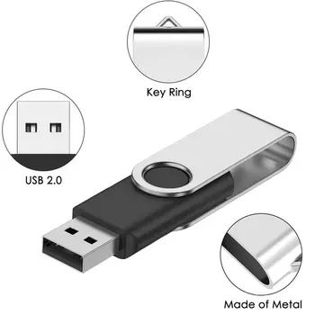 Multi-funkcijski USB flash disk 256GB Pen Drive nepremočljiva Memory Stick 64GB 128GB Pendrive 32gb 8gb 16gb 4gb флеш карта u-disk